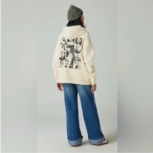 Taylor Swift Official Merch Eras Tour Hoodie in Ivory